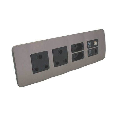 VETi 1 Omni Cluster 6 Module Combo Cluster Socket - Black Modules