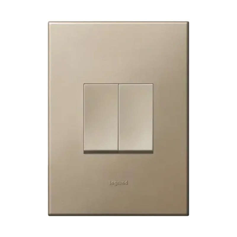 Legrand Arteor 2 Lever 1-Way Light Switch 4 x 2