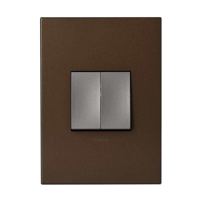 Legrand Arteor 2 Lever Switch with Dimmer 4 x 2