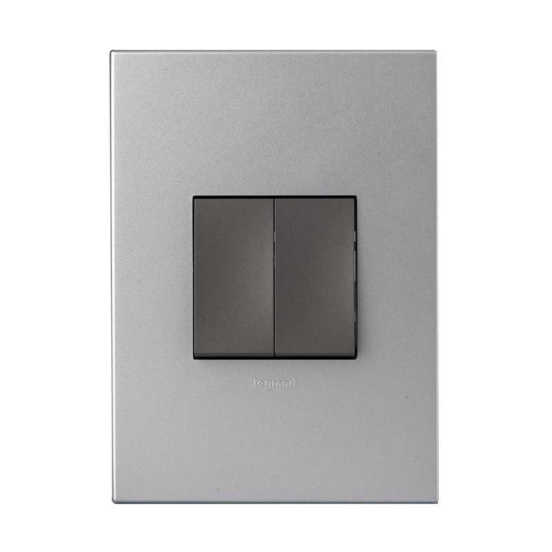 Legrand Arteor 2 Lever Switch with Dimmer 4 x 2
