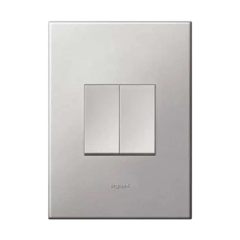 Legrand Arteor 2 Lever Switch with Dimmer 4 x 2