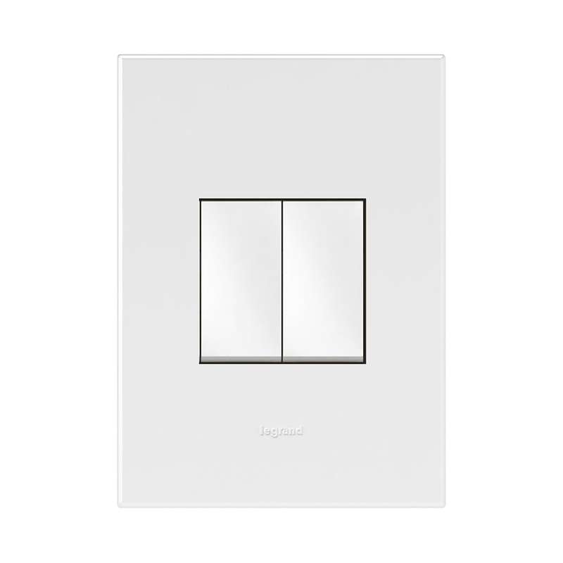 Legrand Arteor 2 Lever Switch with Dimmer 4 x 2