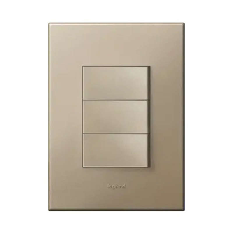 Legrand Arteor 3 Lever 1-Way Light Switch 4 x 2