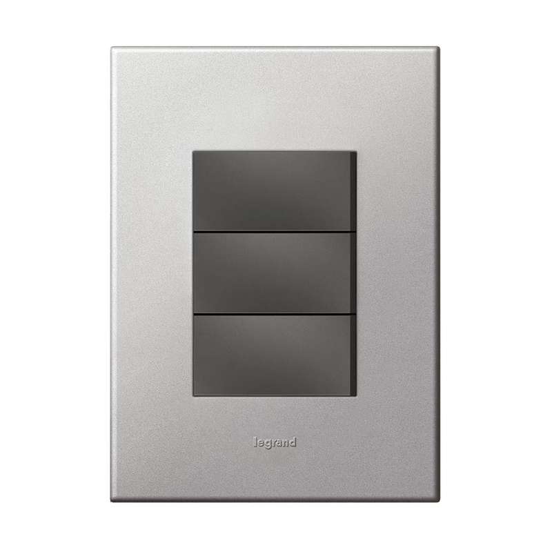 Legrand Arteor 3 Lever 1-Way Light Switch 4 x 2