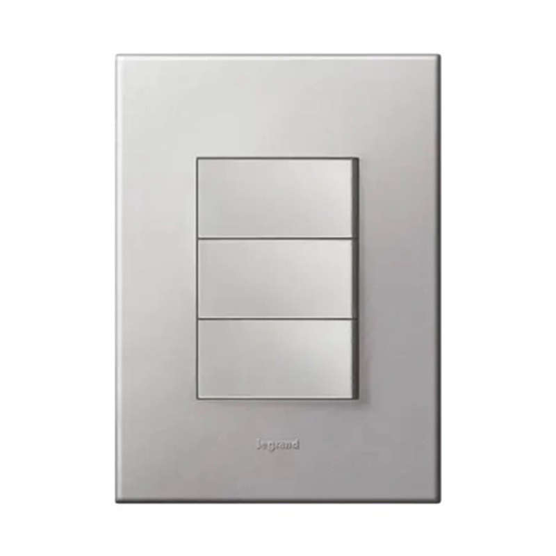 Legrand Arteor 3 Lever 1-Way Light Switch 4 x 2