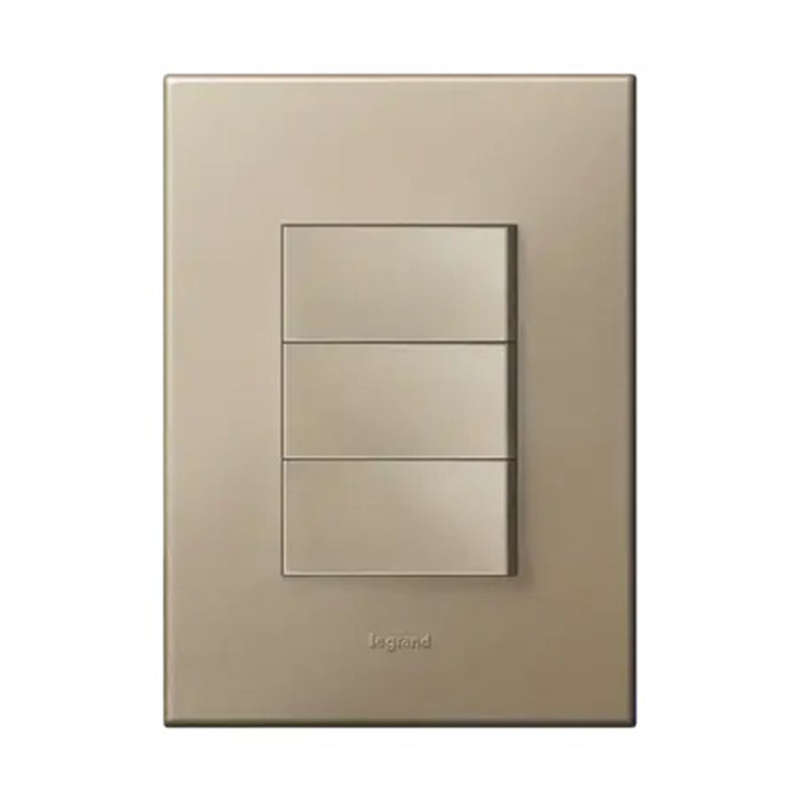 Legrand Arteor 3 Lever Switch with Dimmer 4 x 2