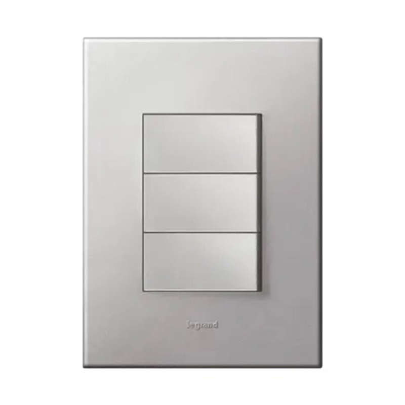 Legrand Arteor 3 Lever Switch with Dimmer 4 x 2