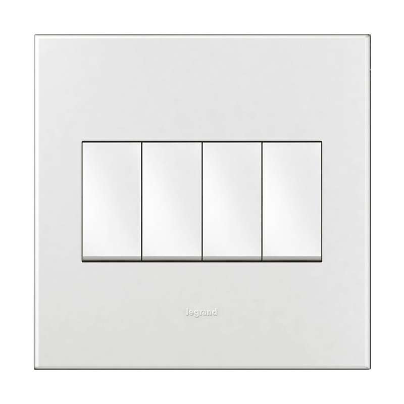 Legrand Arteor 4 Lever 1-Way Light Switch 4 x 4