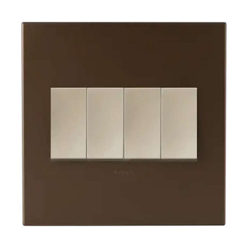 Legrand Arteor 4 Lever 1-Way Light Switch 4 x 4
