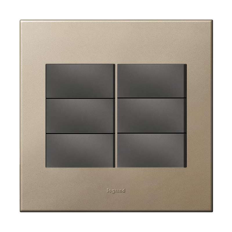 Legrand Arteor 6 Lever 1-Way Light Switch 4 x 4