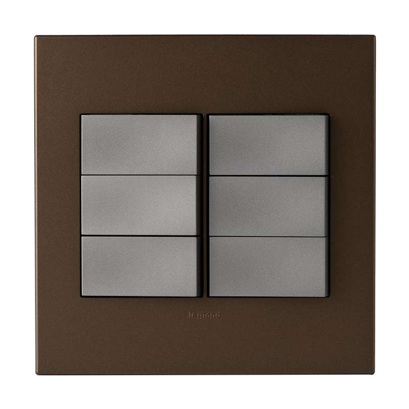 Legrand Arteor 6 Lever 1-Way Light Switch 4 x 4