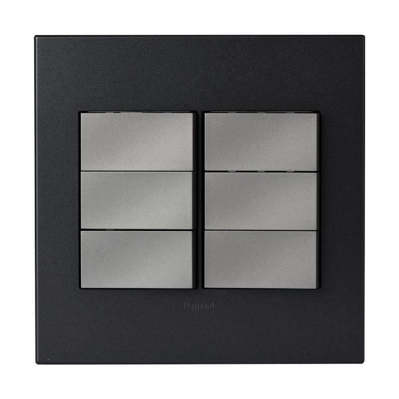 Legrand Arteor 6 Lever 1-Way Light Switch 4 x 4