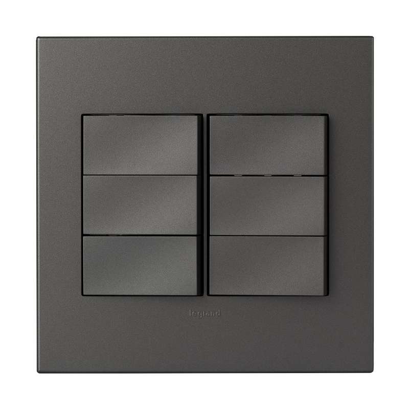 Legrand Arteor 6 Lever 1-Way Light Switch 4 x 4
