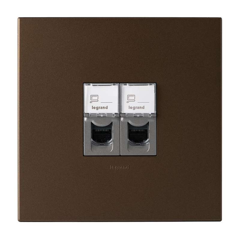 Legrand Arteor Double Network Socket  4 x 4