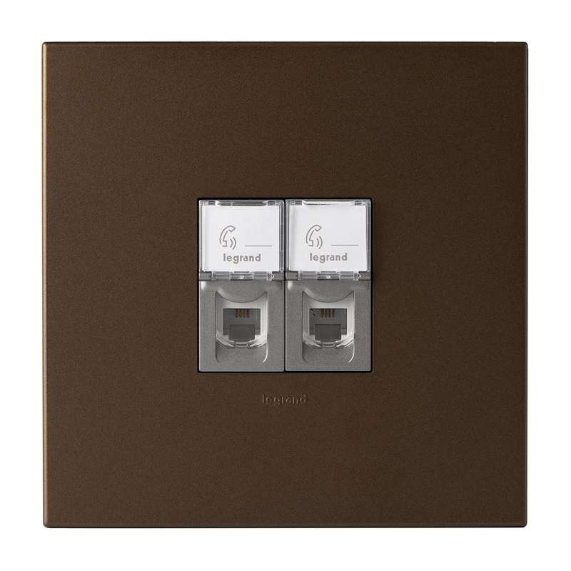 Legrand Arteor Double Telephone Socket 4 x 4