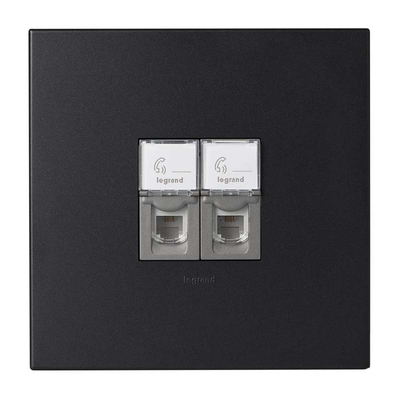 Legrand Arteor Double Telephone Socket 4 x 4