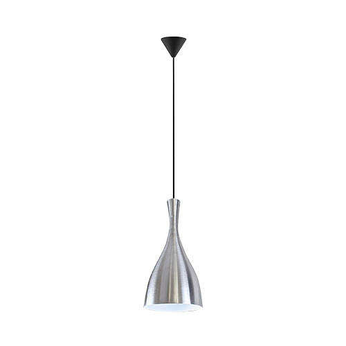 Bright Star Aluminium 1 Light Pendant 200mm