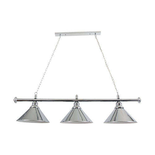 Bright Star Polished Chrome 3 Light Pendant
