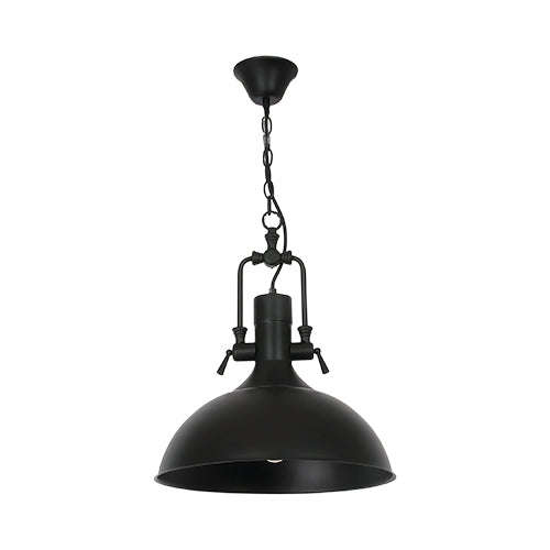 Bright Star Metal Pendant - Black