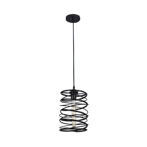 Bright Star Metal Spiral Pendant Light