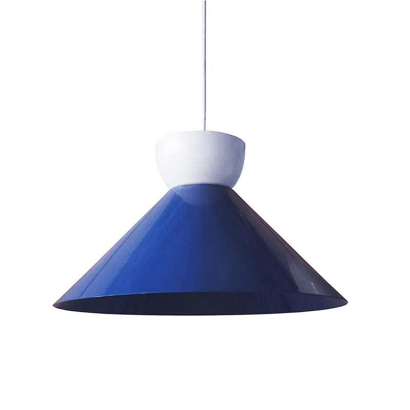 Wire World Pablo Blue Spun Metal Pendant