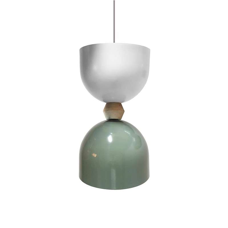 Klee Spun Metal Pendant