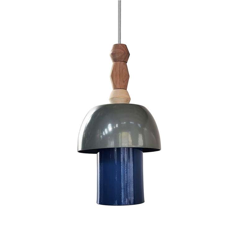 Diego Spun Metal Pendant