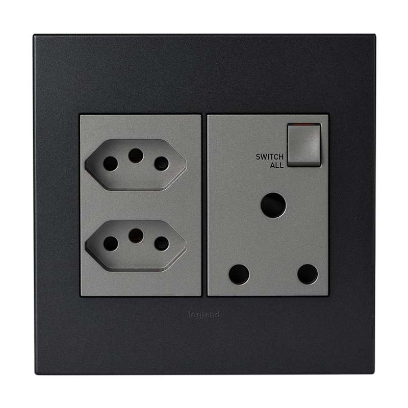 Legrand Arteor RSA 2 Slimline Socket 4 x 4