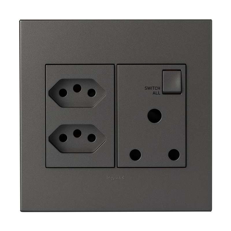 Legrand Arteor RSA 2 Slimline Socket 4 x 4