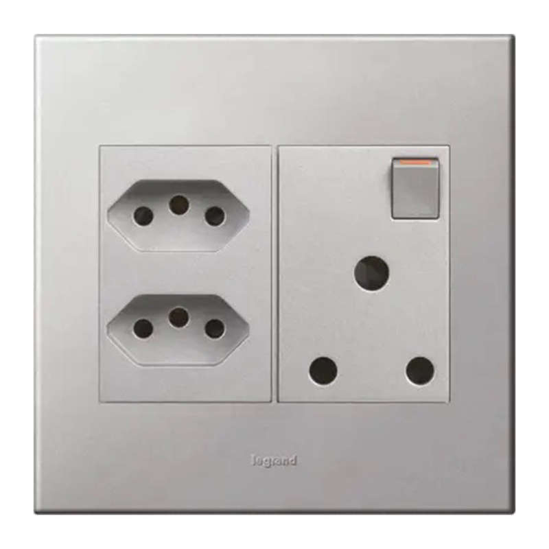 Legrand Arteor RSA 2 Slimline Socket 4 x 4