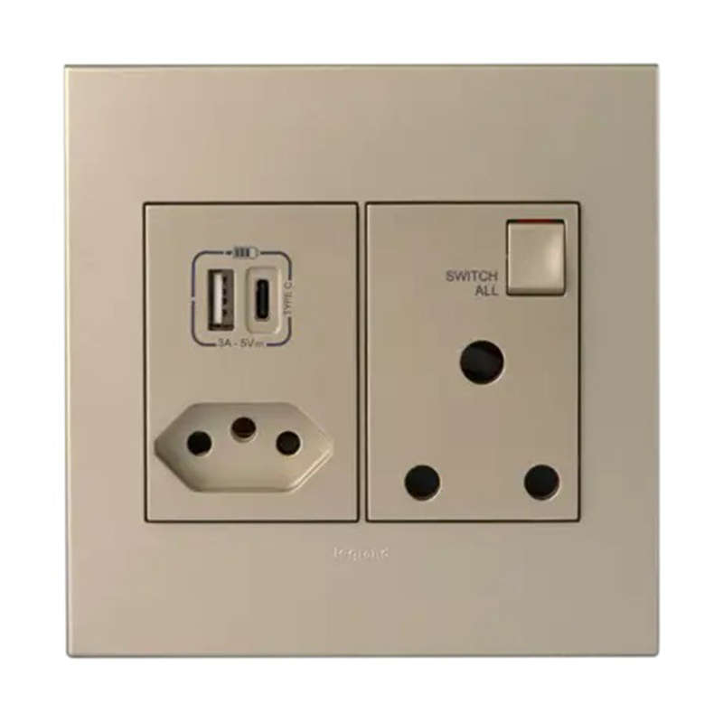 Legrand Arteor USB Combo Socket 4 x 4