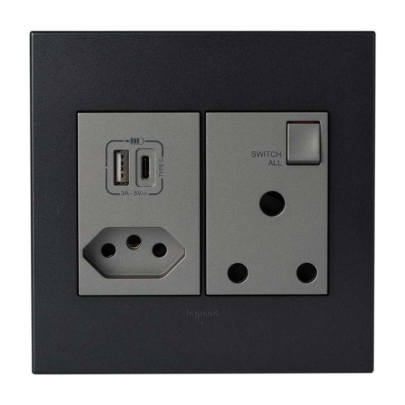 Legrand Arteor USB Combo Socket 4 x 4