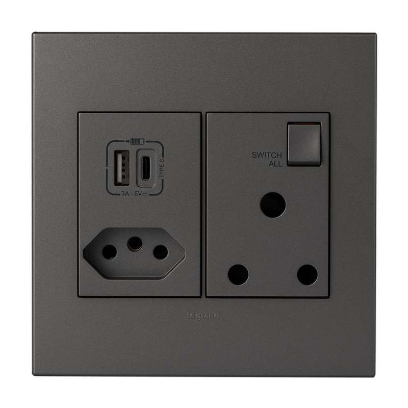 Legrand Arteor USB Combo Socket 4 x 4
