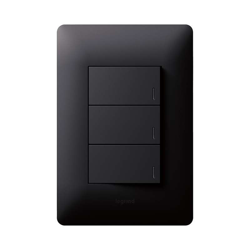 Legrand Ysalis 3 Lever 2-Way Light Switch 4 x 2