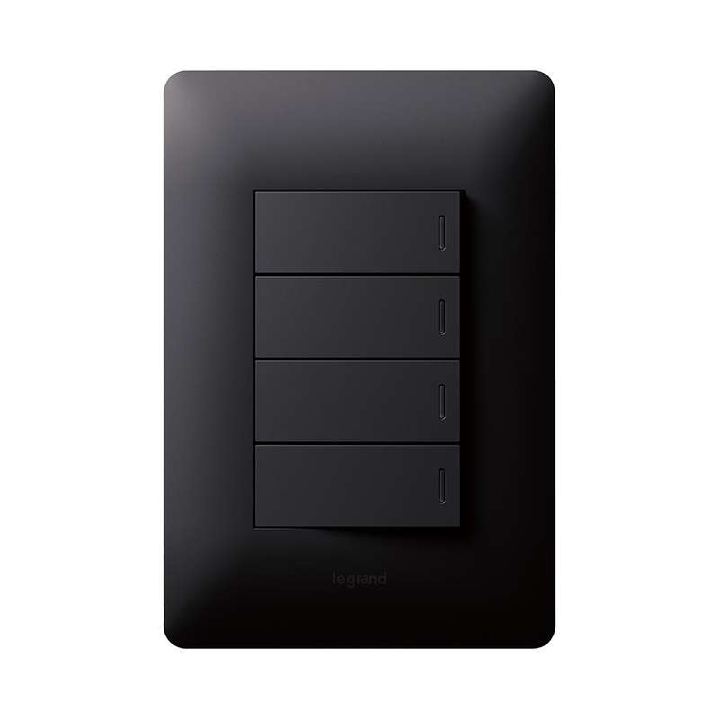 Legrand Ysalis 4 Lever 2-Way Light Switch 4 x 2