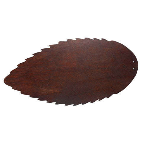 Solent High Breeze 100 4 Blade Ceiling Fan 1500mm - Mahogany Palm Leaf