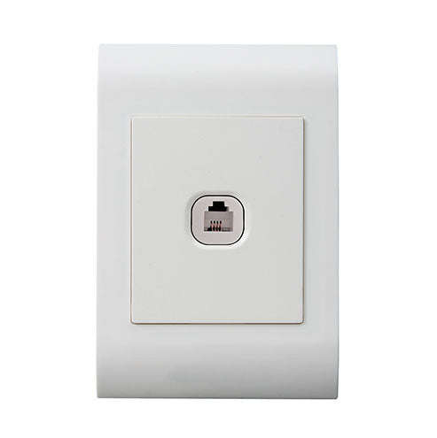 Lesco Pipelli Telephone Socket 2 x 4