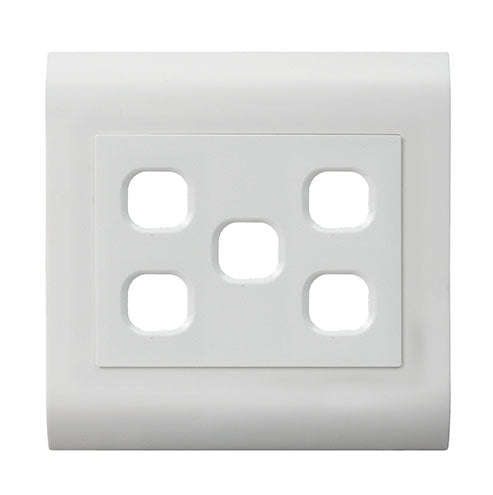 Lesco Pipelli Cover Plate 5 Module 4 x 4
