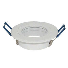 PioLED WN717 Fixed Round Aluminium Downlight - White