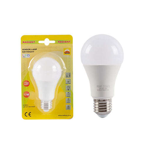 LED Bulb E27 12W 5000K A60 Sensor