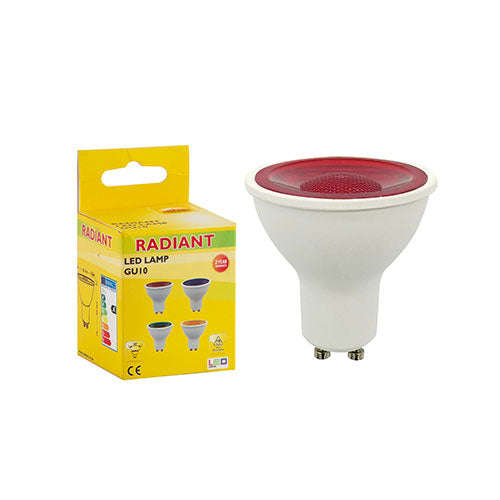 LED Lamp GU10 5W Red