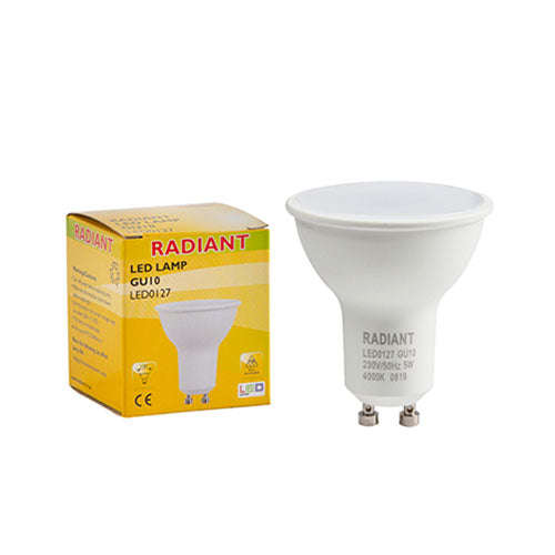 LED Non-Dimmable Lamp GU10 5W 4000K