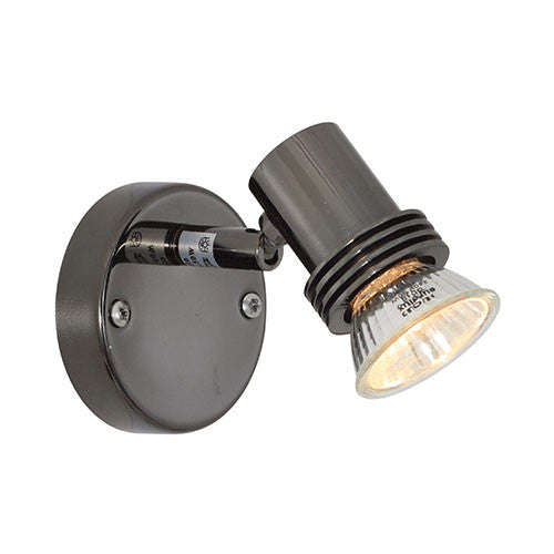 Eurolux Mini Round Plate Mounted Spotlight
