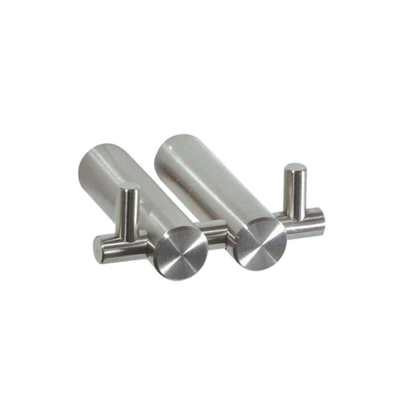BluTide Double Robe Hook - Stainless Steel