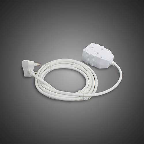 Selectrix Janus Extension Cord 16A - White