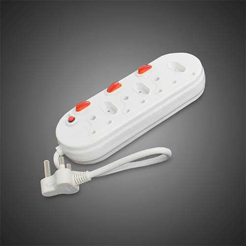 Selectrix Multiplug 3 RSA 3 Slimline - White
