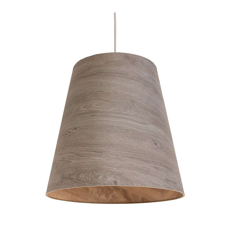 Narrow Contempo Oak Pendant
