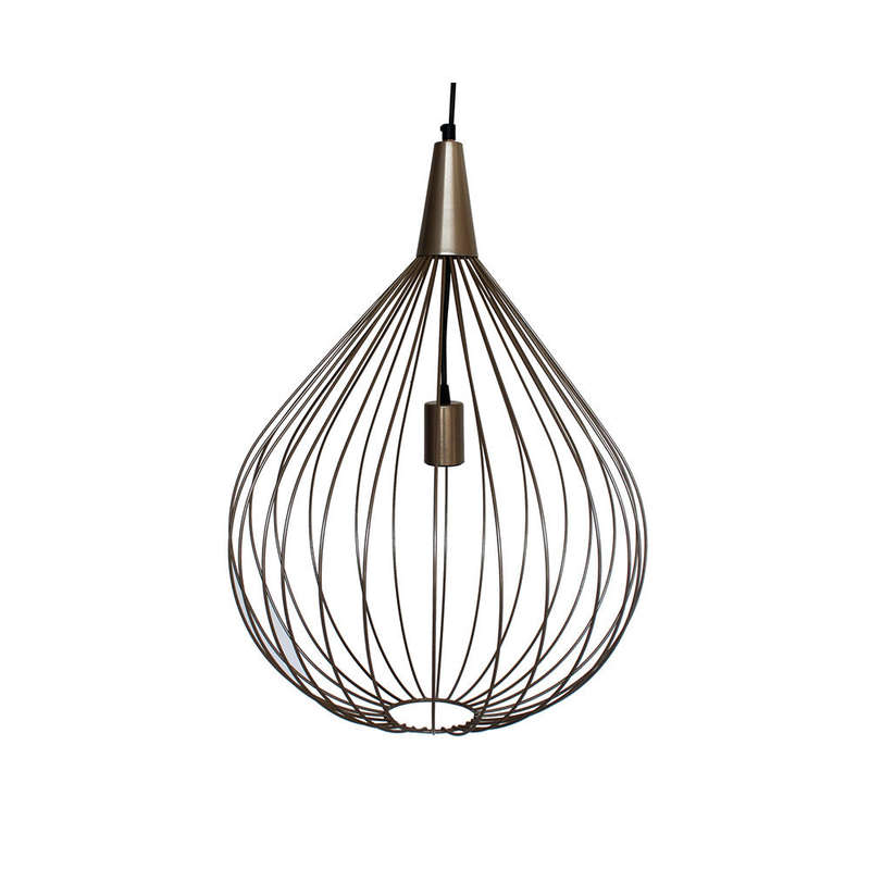 Whisk Wired Donatello Tear Drop Pendant