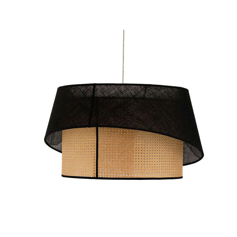 Martinique Slanted Elegance Pendant - Black