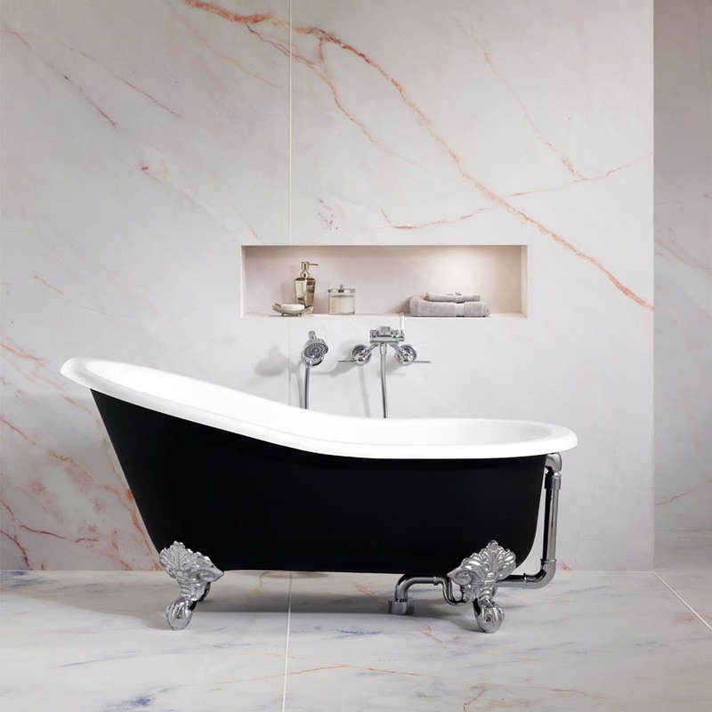 Victoria & Albert Shropshire Bath - White